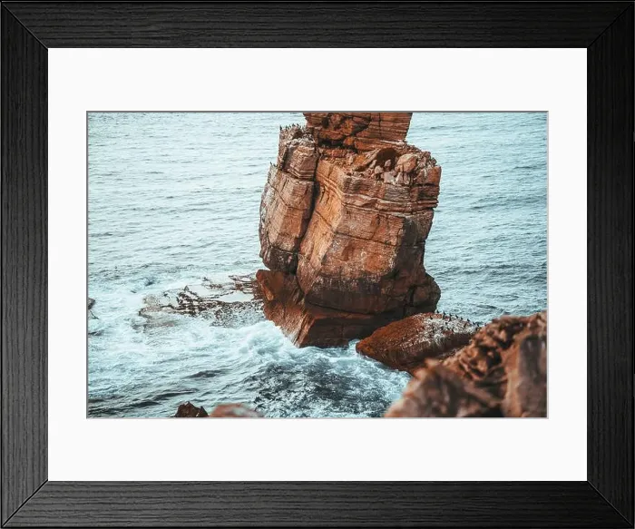 Framed Print : Travel in Peniche, Portugal Framed Print : Travel in Peniche, Portugal