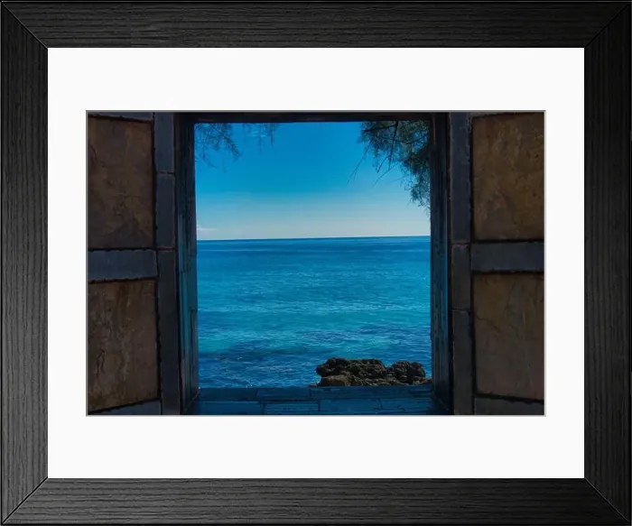 Framed Print : pier in Cala Millor, Mallorca, Spain Framed Print : pier in Cala Millor, Mallorca, Spain