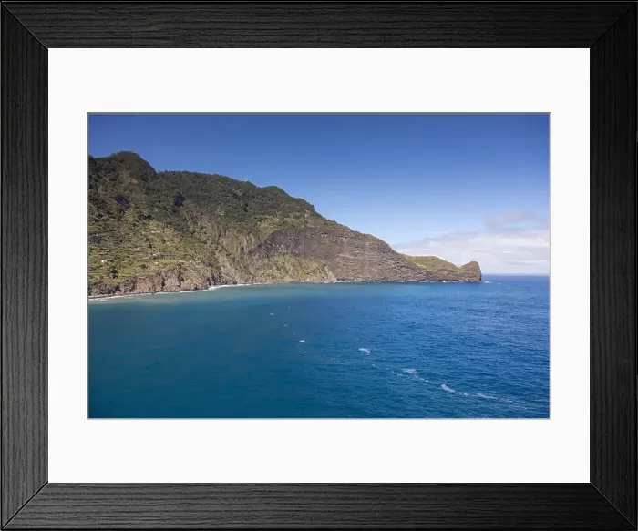 Framed Print : View of atlantic ocean with huge cliff Framed Print : View of atlantic ocean with huge cliff