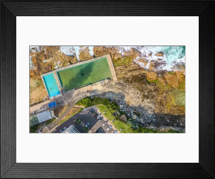 Framed Print : Sydney suburbs with scenic ocean view, Dee Why, Northern beaches, NSW, Australia Framed Print : Sydney suburbs with scenic ocean view, Dee Why, Northern beaches, NSW, Australia