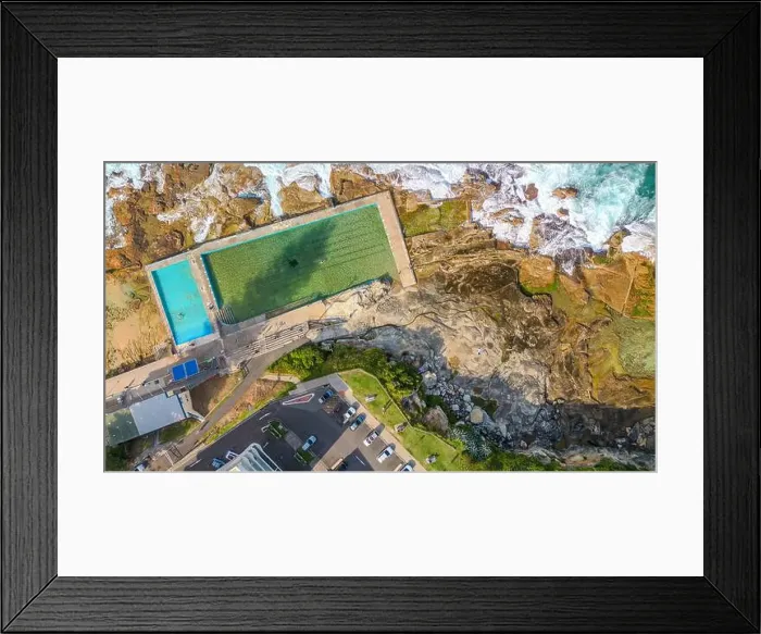 Framed Print : Sydney suburbs with scenic ocean view, Dee Why, Northern beaches, NSW, Australia Framed Print : Sydney suburbs with scenic ocean view, Dee Why, Northern beaches, NSW, Australia