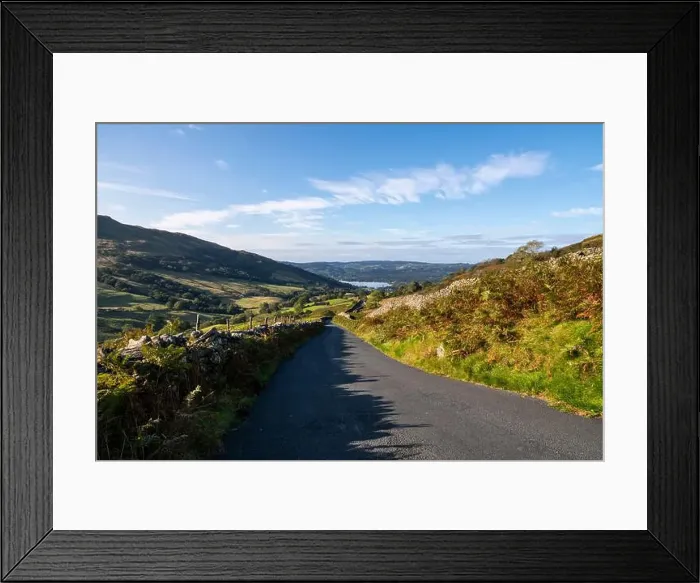 Framed Print : Steep road called The Struggle which links Ambleside with the Kirkstone Pass in the Lake District, Cumbria, England Framed Print : Steep road called The Struggle which links Ambleside with the Kirkstone Pass in the Lake District, Cumbria, England