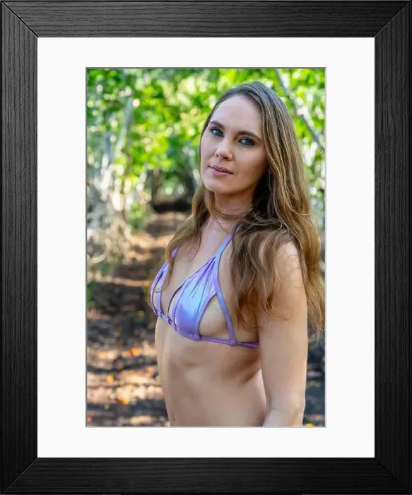 Framed Print : Mexican Mangrove Marvel: Stunning Model's Vacation Pose in Central Mexico's Natural Beauty Framed Print : Mexican Mangrove Marvel: Stunning Model's Vacation Pose in Central Mexico's Natural Beauty