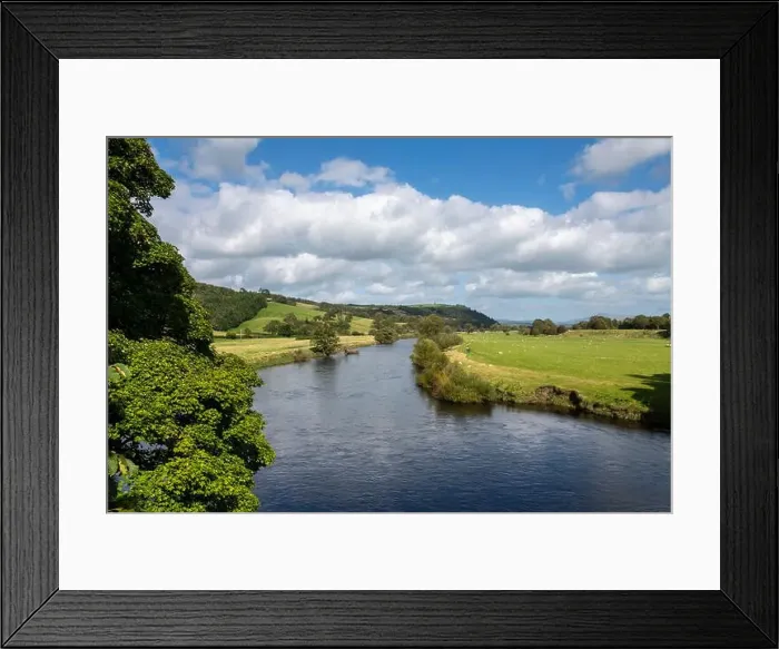 Framed Print : Crook o Lune in Lancashire, Northern England Framed Print : Crook o Lune in Lancashire, Northern England