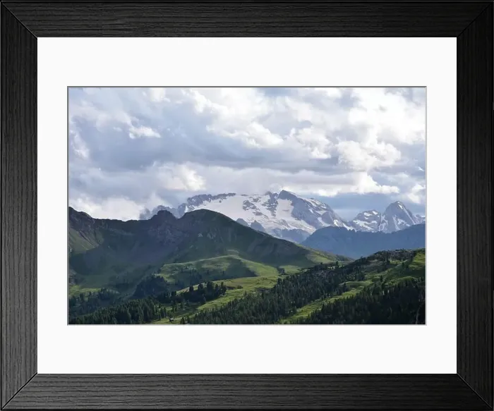 Framed Print : Marmolada, also called the Queen Framed Print : Marmolada, also called the Queen
