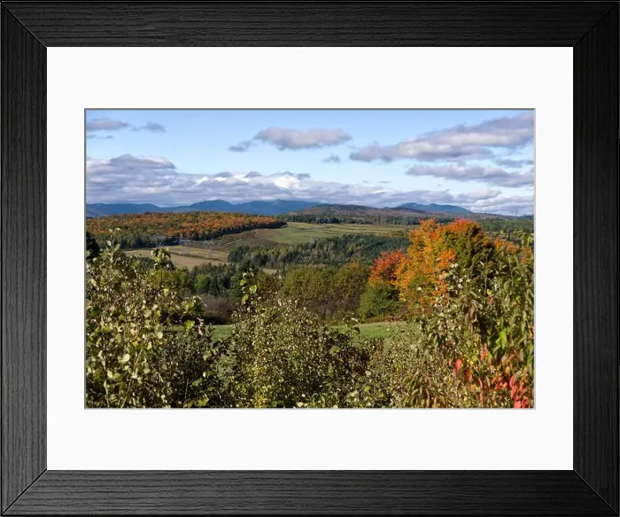 Framed Print : Saint-Tite-des-Caps View Framed Print : Saint-Tite-des-Caps View