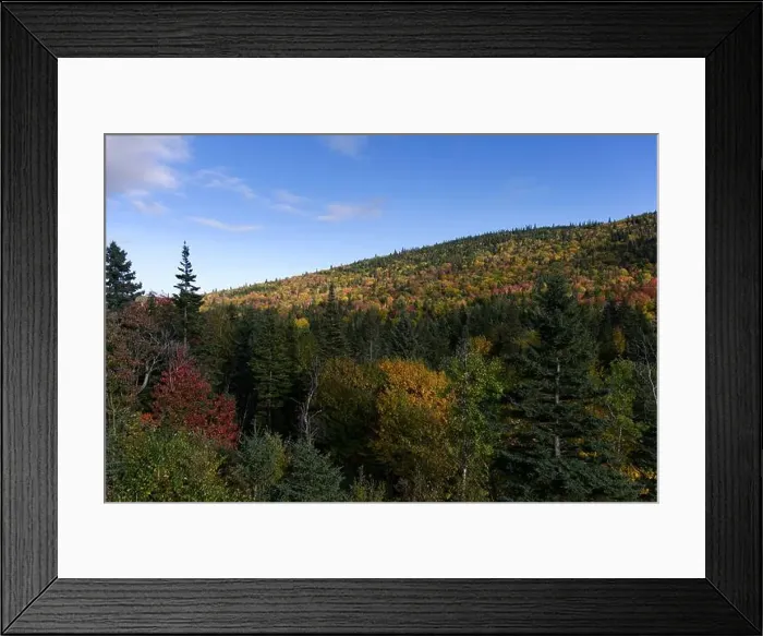 Framed Print : Le Massif Vista Framed Print : Le Massif Vista