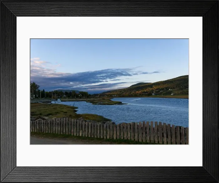 Framed Print : Baie-Saint-Paul Framed Print : Baie-Saint-Paul