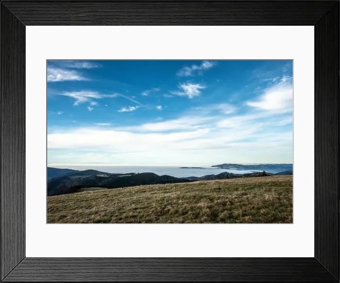 Framed Print : Black Forest Landscape Framed Print : Black Forest Landscape
