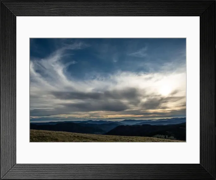 Framed Print : Black Forest Landscape Framed Print : Black Forest Landscape