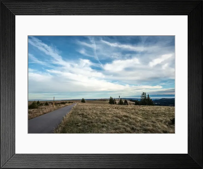 Framed Print : Black Forest Landscape Framed Print : Black Forest Landscape