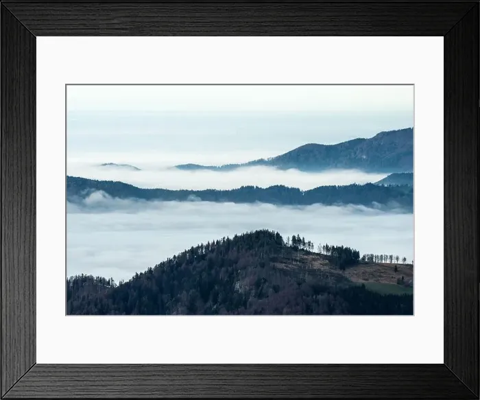 Framed Print : Black Forest Landscape Framed Print : Black Forest Landscape