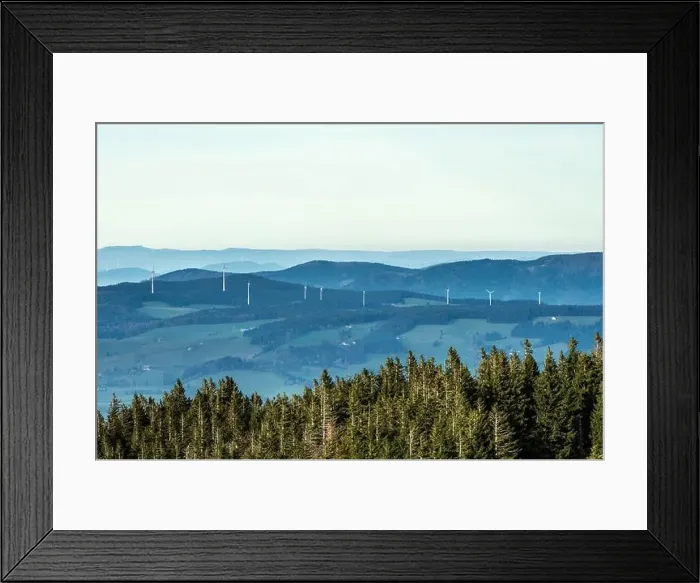 Framed Print : Black Forest Landscape Framed Print : Black Forest Landscape