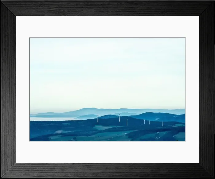 Framed Print : Black Forest Landscape Framed Print : Black Forest Landscape