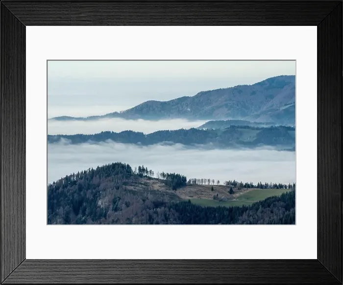 Framed Print : Black Forest Landscape Framed Print : Black Forest Landscape