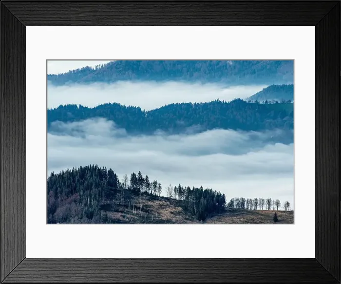 Framed Print : Black Forest Landscape Framed Print : Black Forest Landscape