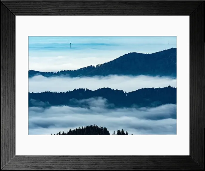 Framed Print : Black Forest Landscape Framed Print : Black Forest Landscape