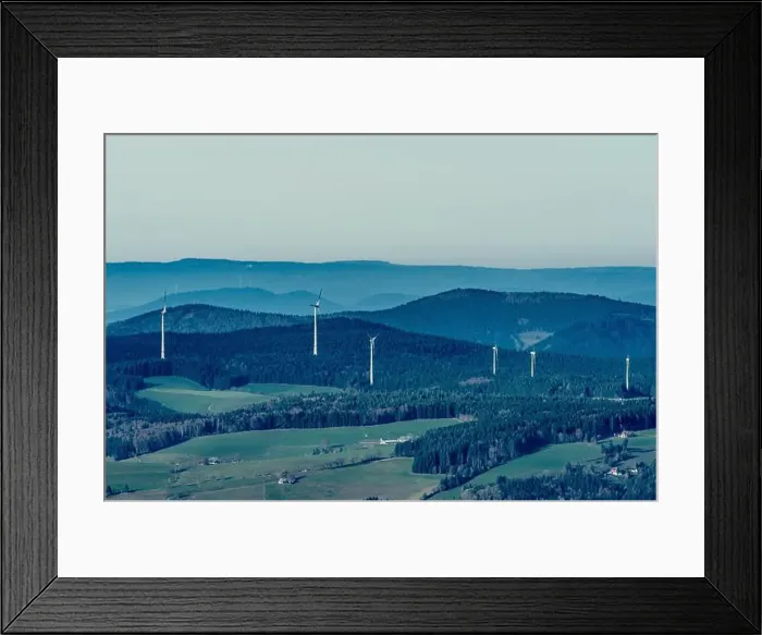 Framed Print : Black Forest Landscape Framed Print : Black Forest Landscape