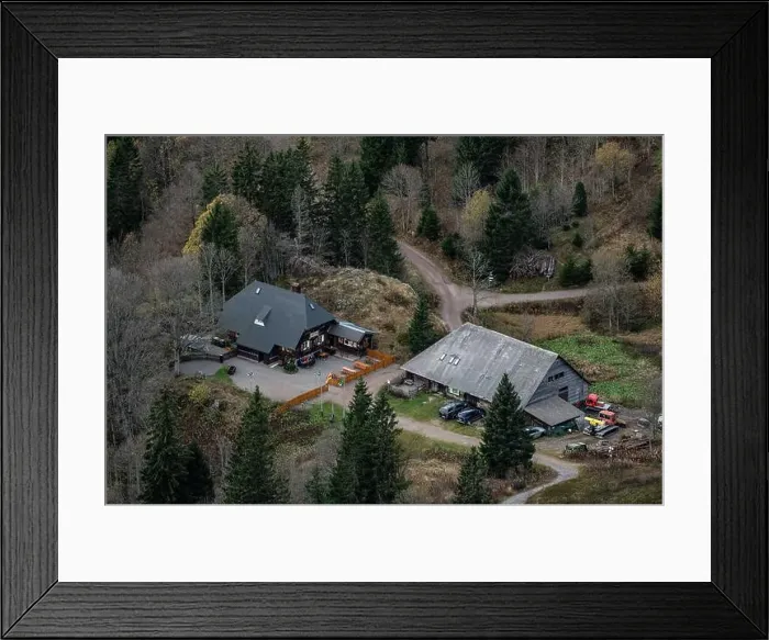 Framed Print : Black Forest Landscape Framed Print : Black Forest Landscape