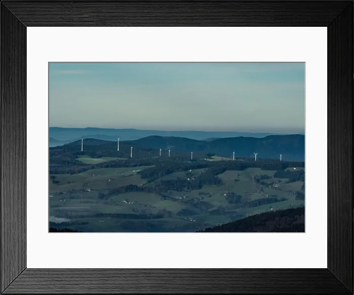 Framed Print : Black Forest Landscape Framed Print : Black Forest Landscape