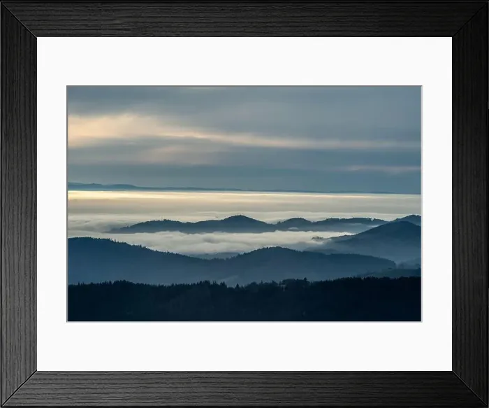 Framed Print : Black Forest Landscape Framed Print : Black Forest Landscape