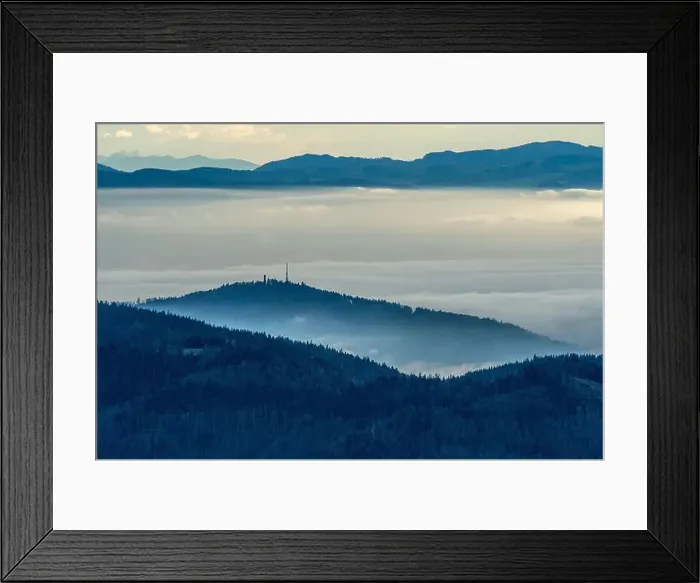 Framed Print : Black Forest Landscape Framed Print : Black Forest Landscape