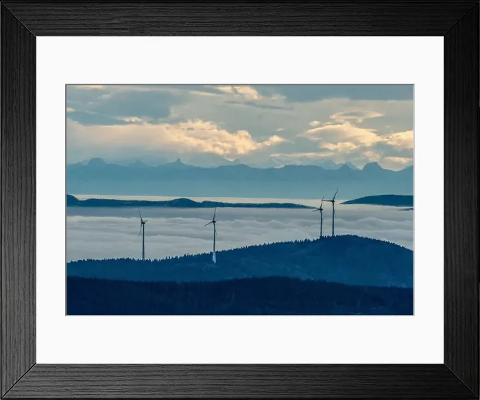 Framed Print : Black Forest Landscape Framed Print : Black Forest Landscape