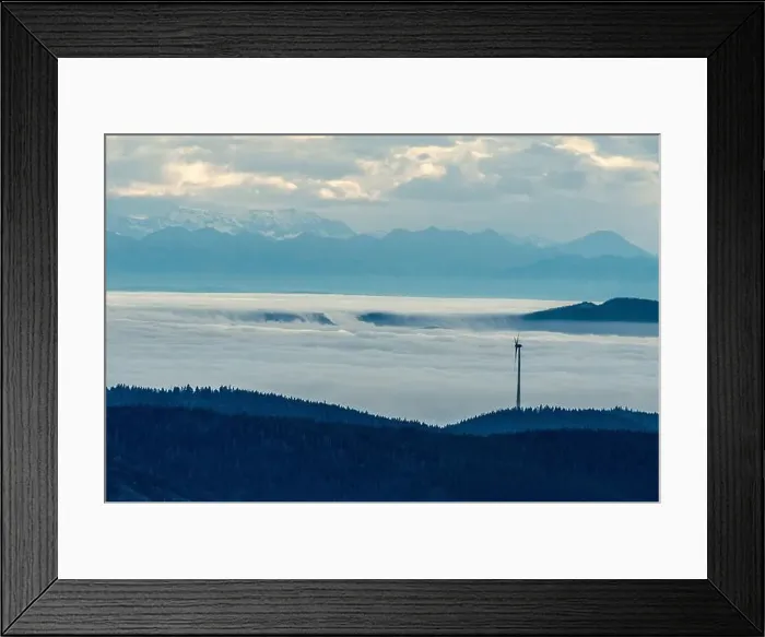 Framed Print : Black Forest Landscape Framed Print : Black Forest Landscape