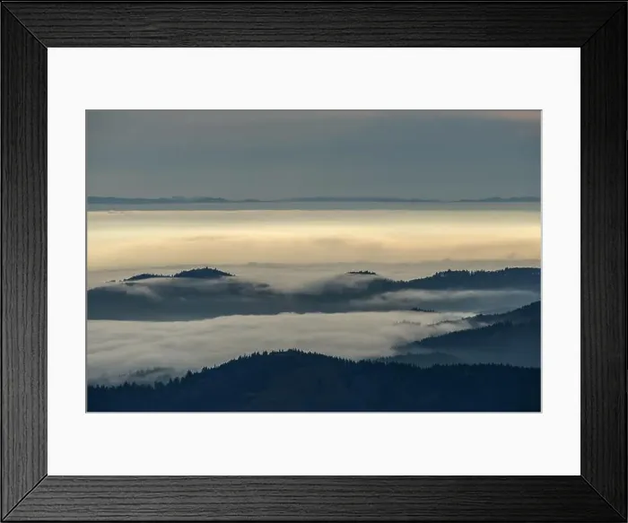 Framed Print : Black Forest Landscape Framed Print : Black Forest Landscape