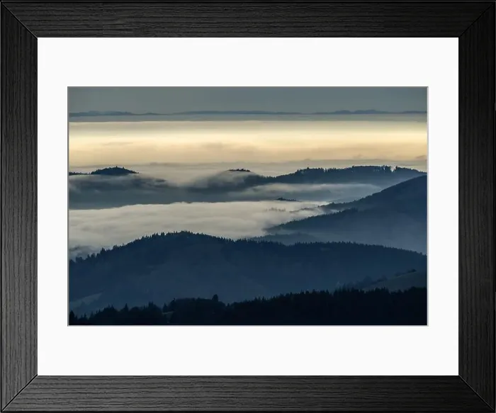 Framed Print : Black Forest Landscape Framed Print : Black Forest Landscape