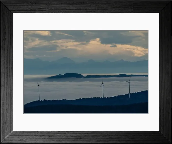 Framed Print : Black Forest Landscape Framed Print : Black Forest Landscape
