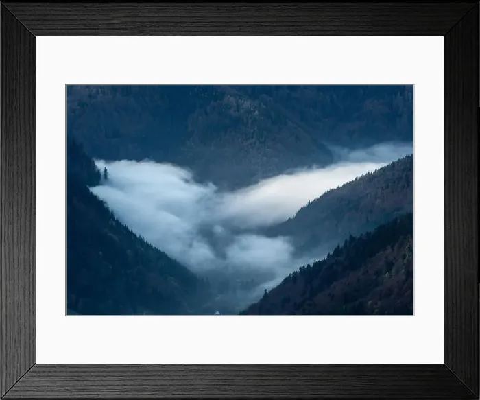 Framed Print : Black Forest Landscape Framed Print : Black Forest Landscape