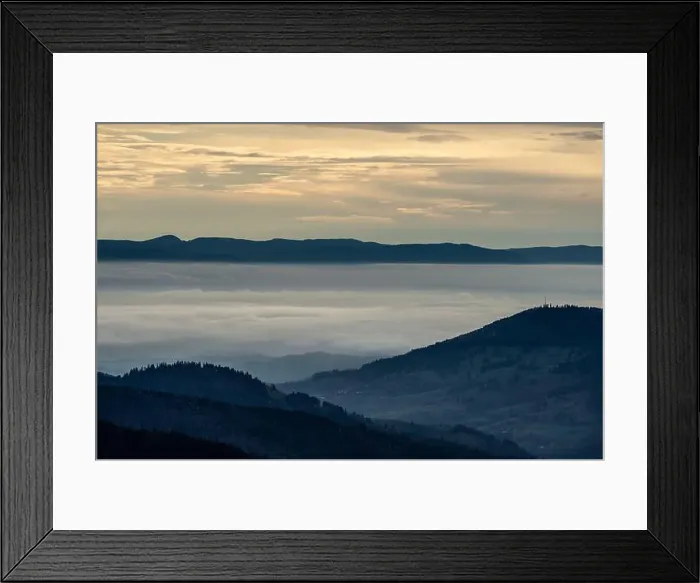 Framed Print : Black Forest Landscape Framed Print : Black Forest Landscape