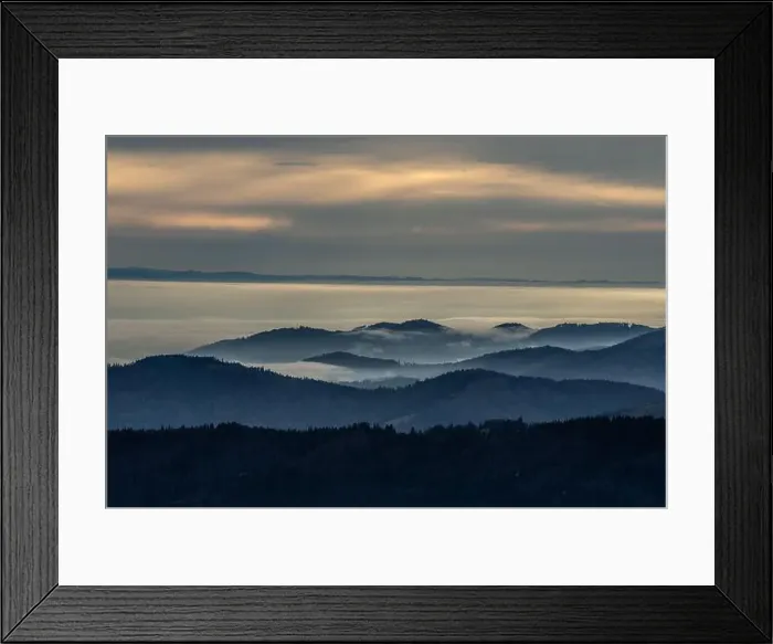 Framed Print : Black Forest Landscape Framed Print : Black Forest Landscape