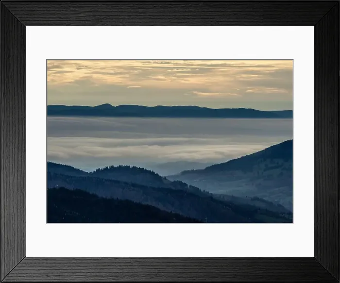 Framed Print : Black Forest Landscape Framed Print : Black Forest Landscape