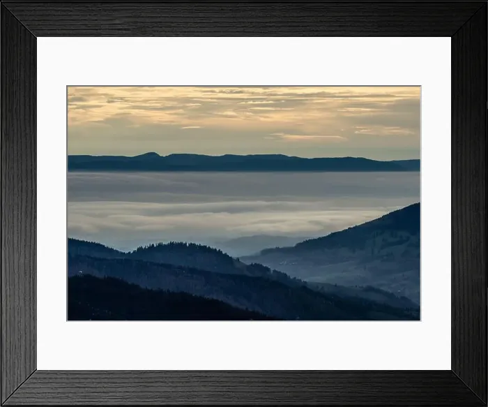 Framed Print : Black Forest Landscape Framed Print : Black Forest Landscape