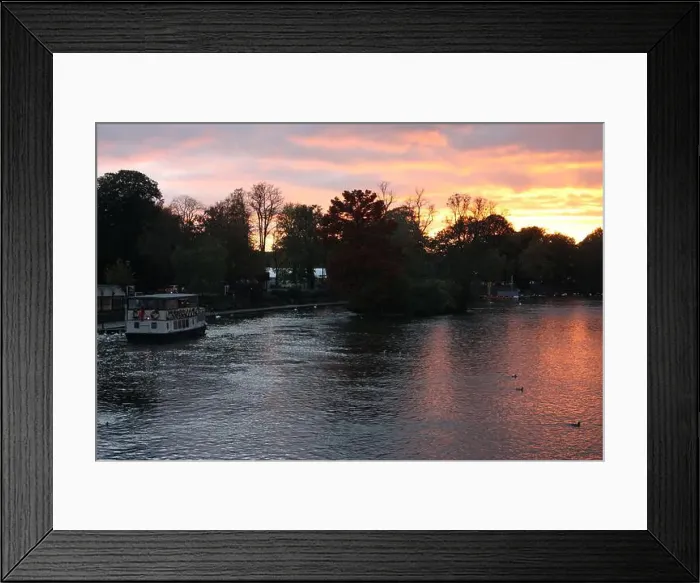 Framed Print : Eton Riverside