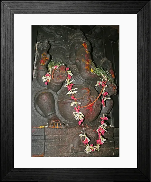 Framed Print : Large Ganesh Murti Framed Print : Large Ganesh Murti