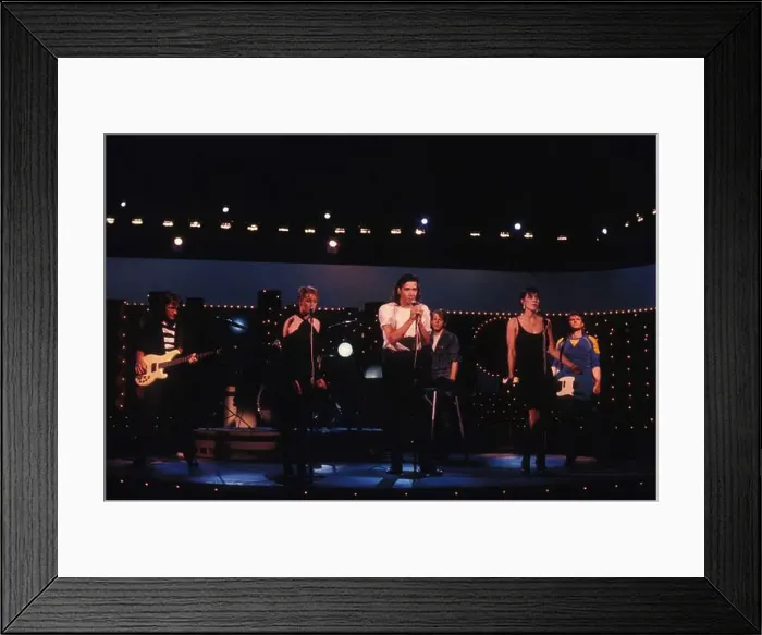 Framed Print : C0342 ;HUMAN LEAGUE ; PHIL OAKEY Framed Print : C0342 ;HUMAN LEAGUE ; PHIL OAKEY