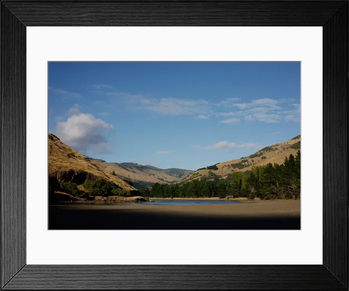 Framed Print : Le Bons Bay, near Akaroa on the Banks Penins ula near Chris tchurch, New Zealand Framed Print : Le Bons Bay, near Akaroa on the Banks Penins ula near Chris tchurch, New Zealand