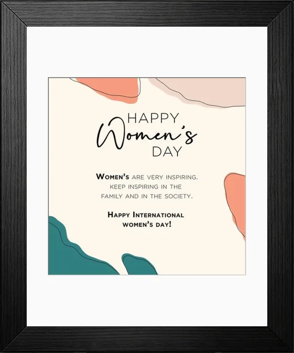 Framed Print : Happy women's Day March. International womens day Framed Print : Happy women's Day March. International womens day