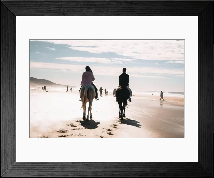 Framed Print : Tranquil Rides Along the Shoreline in Aghroud, Morocco – November 15, 2024 Framed Print : Tranquil Rides Along the Shoreline in Aghroud, Morocco – November 15, 2024