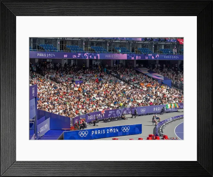 Framed Print : Paris, France - 08 02 2024: Olympic Games Paris 2024 Framed Print : Paris, France - 08 02 2024: Olympic Games Paris 2024