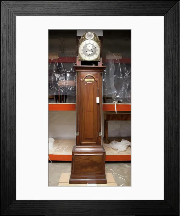 Framed Print : John Brockbank, English, Long-case Clock, late 18th Century, mahogany, 93 1 / 2 x 20 5 / 8 x 11 in. (237.5 x 52.4 x 27.94 cm Framed Print : John Brockbank, English, Long-case Clock, late 18th Century, mahogany, 93 1 / 2 x 20 5 / 8 x 11 in. (237.5 x 52.4 x 27.94 cm
