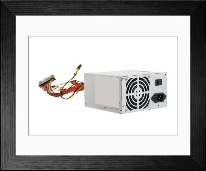 Framed Print : Power supply box for PC Computer Framed Print : Power supply box for PC Computer