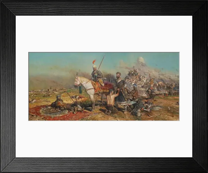 Framed Print : Kalka River. The Arrest of Prince Mstislav III of Kiev Framed Print : Kalka River. The Arrest of Prince Mstislav III of Kiev