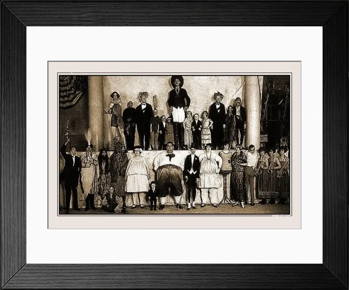 Framed Print : A 1920's promotional pitch card (photo-card advertisement) Framed Print : A 1920's promotional pitch card (photo-card advertisement)