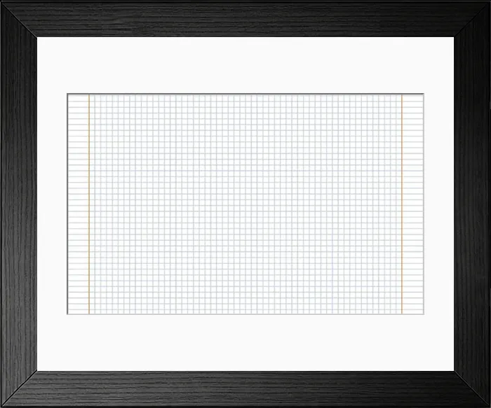 Framed Print : Graph paper. Printable squared grid paper with color horizontal lines Framed Print : Graph paper. Printable squared grid paper with color horizontal lines