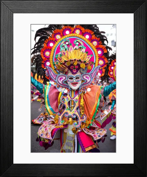 Framed Print : Parade of colorful smiling mask at 2018 Masskara Festival, Bacolod City, Philippines Framed Print : Parade of colorful smiling mask at 2018 Masskara Festival, Bacolod City, Philippines