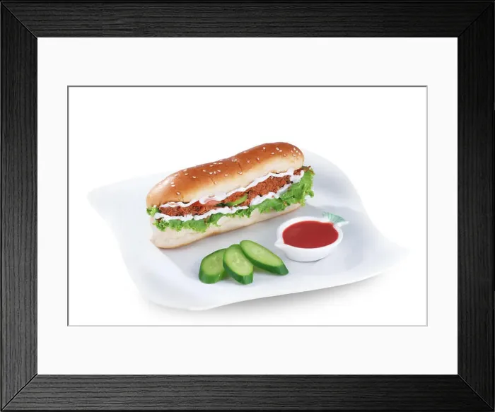 Framed Print : Chicken Tikka Sandwich Framed Print : Chicken Tikka Sandwich